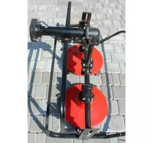 Косилка роторная для мотоблока с воздушным охлаждением на два диска Роторные косы для мотоблока